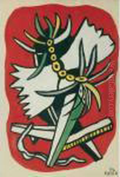 L' Insecte Sur Fond Rouge - view 1