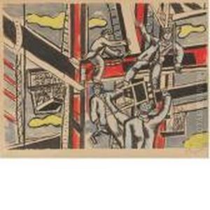 [construction Workers] by Fernand Leger