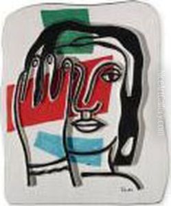 Figure Polychrome by Fernand Leger