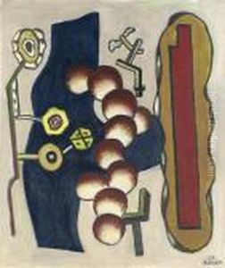 Composition Aux Dix Boules by Fernand Leger