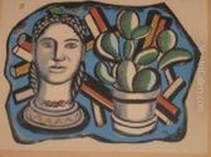 Life, Head With Cactus by Fernand Leger
