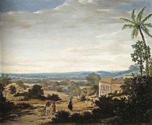 A Brazilian Landscape 1670-75 by Frans Jansz. Post