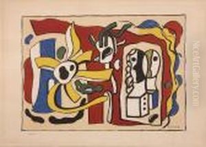 Untitled (deux Visages) by Fernand Leger