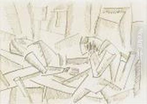 Les Deux Soldats by Fernand Leger