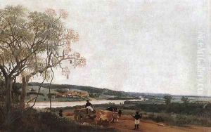 The Ox Cart by Frans Jansz. Post