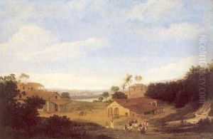 Sugar Plantation, Brazil 1659 by Frans Jansz. Post
