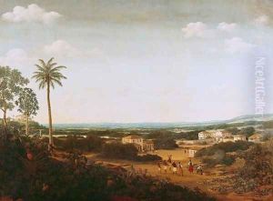 House of a Portuguese Nobleman in Brazil by Frans Jansz. Post