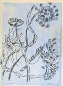 Fleurs by Fernand Leger