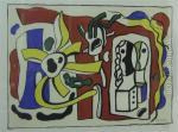 Nature Morte Aux Poupees Et Soleil - view 1