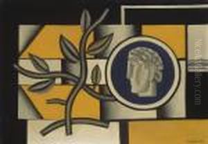 Le Medaillon Bleu
Signe by Fernand Leger