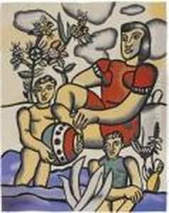 Le Bonheur. by Fernand Leger