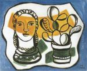 La Femme Au Cactus by Fernand Leger