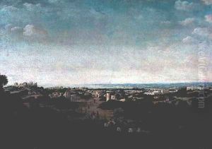Panoramic view of Olinda by Frans Jansz. Post