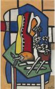 Nature Morte Au Fruit by Fernand Leger