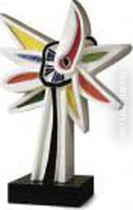 Le Tournesol Polychrome by Fernand Leger