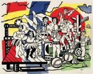 Le Grand Parade by Fernand Leger