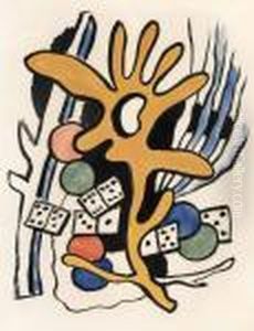 Les Dominos by Fernand Leger