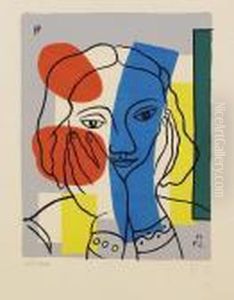 Aus: Album De 10 Serigraphies by Fernand Leger