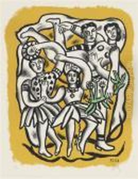 Les Danseuses (fond Jaune) (saphire 137) - view 1
