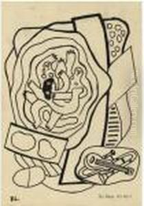 Etude Pour Sao Paulo by Fernand Leger