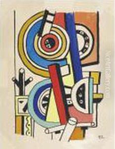 La Ville by Fernand Leger