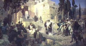 Christ and the Woman Taken in Adultery, 1888 by Vasily Polenov