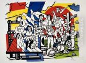 La Grand Parade by Fernand Leger