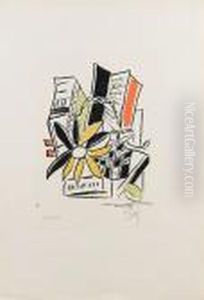 From Album Of Ten Serigraphs (saphire E8p289) by Fernand Leger