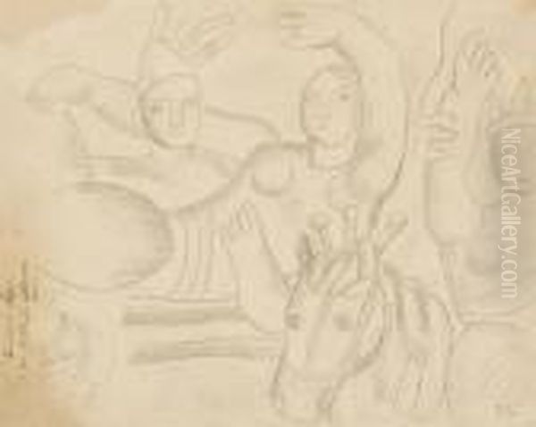 Etude Pour 'la Grande Parade' - view 1