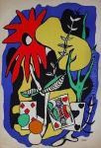 Le Roi De Coeur by Fernand Leger