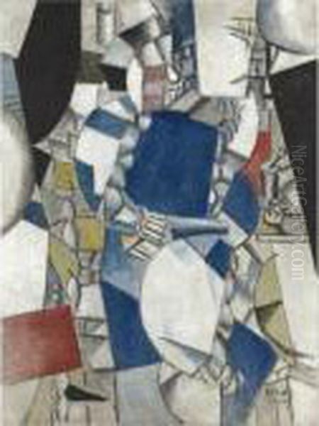 Etude Pour 'la Femme En Bleu' - view 1