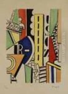 L Homme Dans La Ville by Fernand Leger