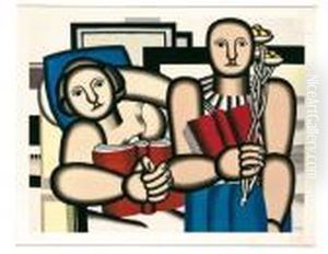 "la Lecture" by Fernand Leger