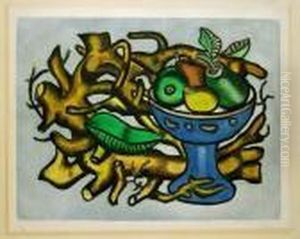 Leger : Le Compotier Saphire E 16 by Fernand Leger