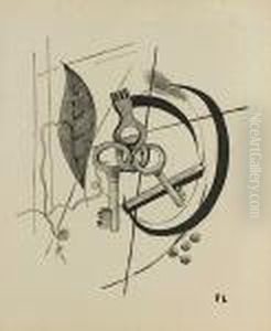 Composition Aux Clefs by Fernand Leger