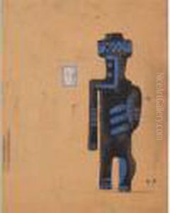 Projet De Costume Pour by Fernand Leger