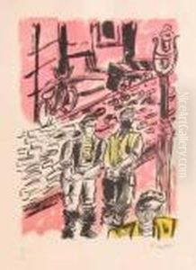 From The La Ville Series by Fernand Leger
