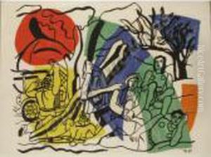 The Parade by Fernand Leger