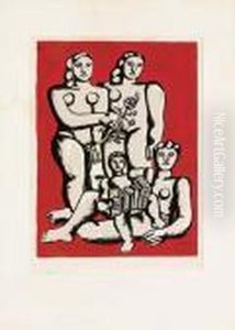 Donne - 1951 by Fernand Leger