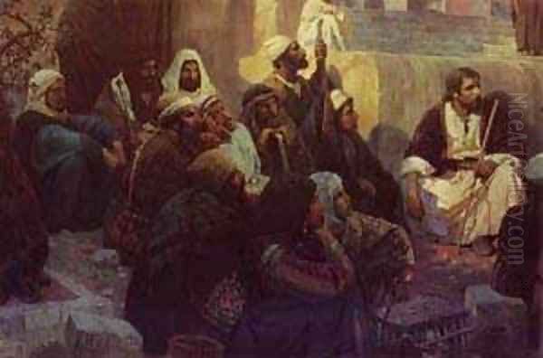 Christ And Woman Taken In Adultery (Detail) 1886-1887 - view 1