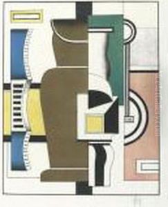 Le Vase. 1927. by Fernand Leger