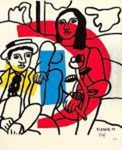 Affiche Du Musee De Lyon by Fernand Leger