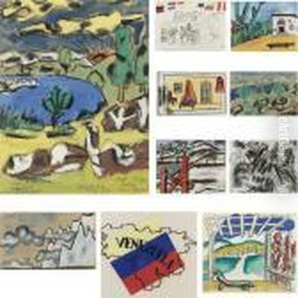 Ten Sketches For The Opera Bolivar - view 1