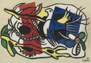 L'oiseau Dans Les Branches by Fernand Leger