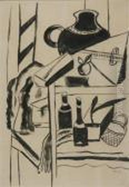 Leger French, -1955 Les Bouteilles,1949 - view 1