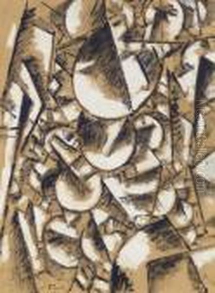 Dessin Pour Contraste De Formes (composition Ii) - view 1
