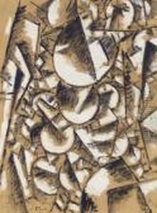 Dessin Pour Contraste De Formes (composition Ii) by Fernand Leger