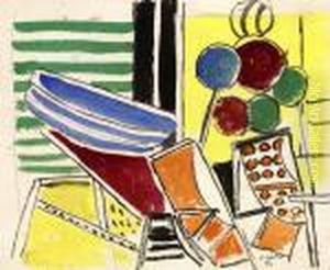 "trouville (1er Etat)". by Fernand Leger