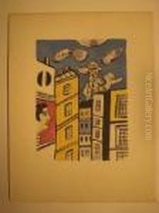 [tour Eiffel] - Planche Pour La Ville. 1954-1959. by Fernand Leger