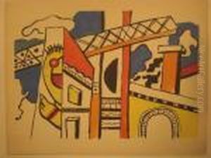[une Gare] - Planche Pour La Ville. 1954-1959. by Fernand Leger